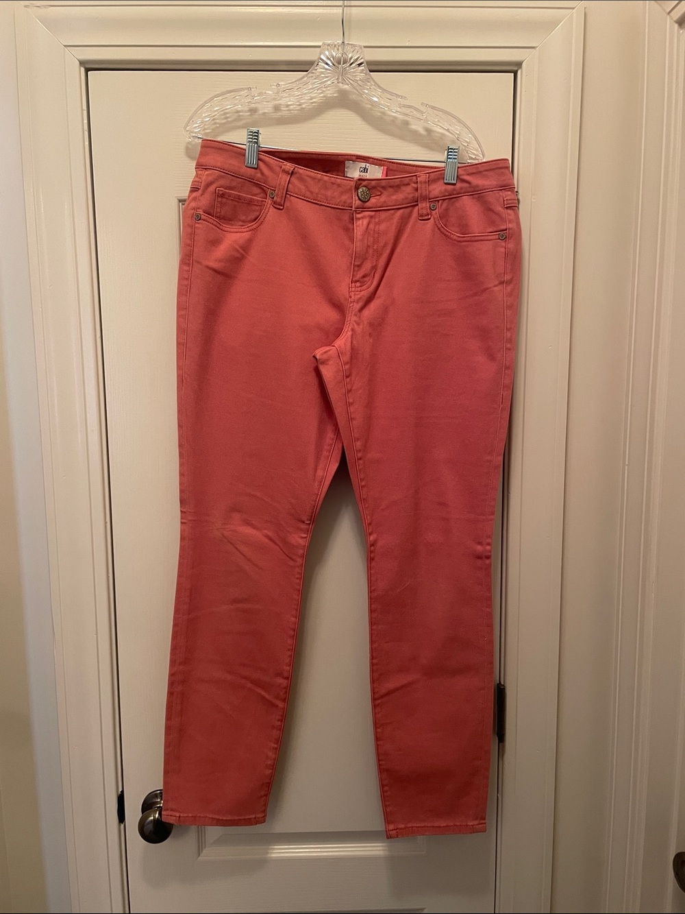 CAbi Coral Straight-Leg Jeans